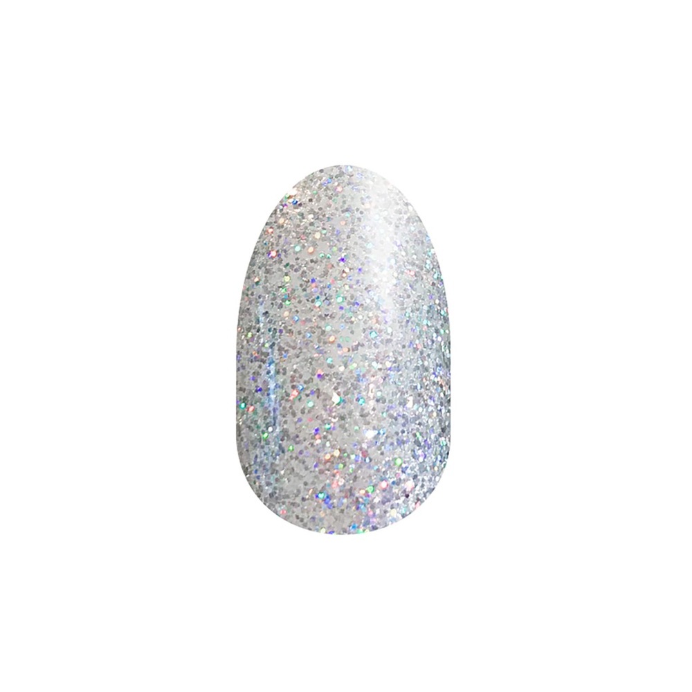 FORT WORTH IT (RETIRED) Silver Sparkle Nail Strips Silver Glitter - Picture 3 of 7
